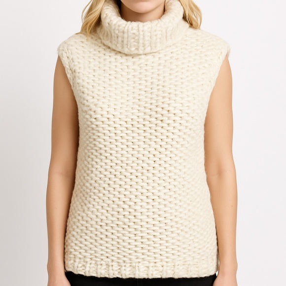 Thick Hand Knit Sweater The Karsaan - Picture 3 of 13